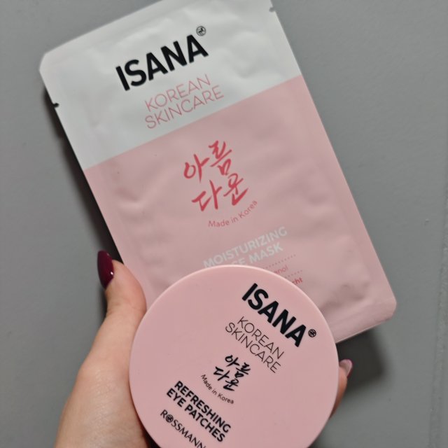 Korean skin zestaw maska i płatki pod oczy 