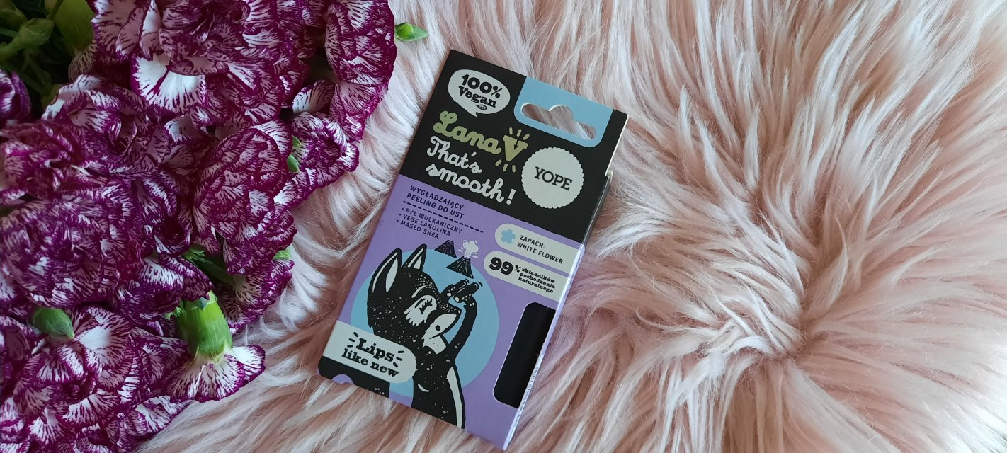 YOPE Peeling do ust, Lana V, Wygładzający, Zapach: White Flower