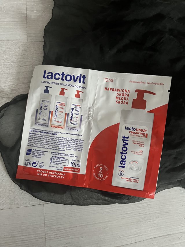 Lactovit Balsam do ciała, Repairing, Skóra bardzo sucha
