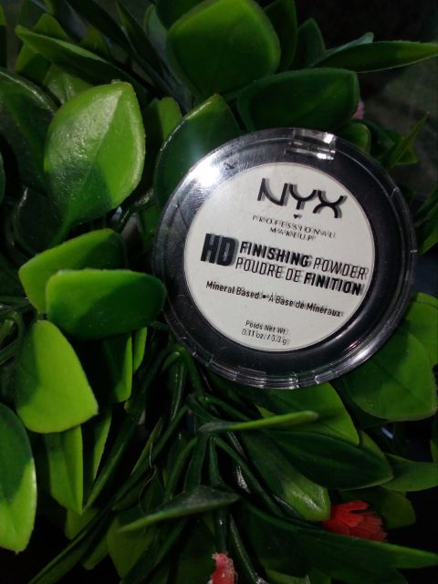 NYX HD Finishing Powder, Mineral Based, Puder to twarzy, Transparentny