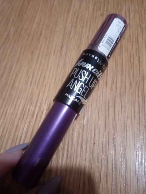 Maybelline The Falsies, Push Up Angel, Tusz do rzęs, Very Black/Noir