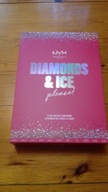 NYX Diamonds & Ice please, kalendarz adwentowy