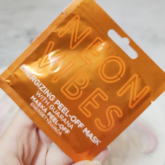 Marion Neon Vibes, Maseczka do twarzy, Peel-Off, Energetyzująca, Guarana