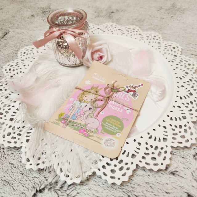 Muju Maska do twarzy w płacie, Girls, Sweet Princess, Odmładzająca