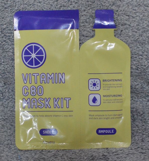 A'pieu Maska do twarzy w płachcie, Vitamin C80 Mask Kit