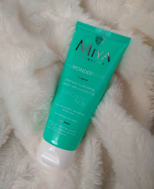 Miya Cosmetics myWONDERbalm, I'm Coco Nuts, Krem do twarzy, Intensywnie nawilżający, Olejek kokosowy