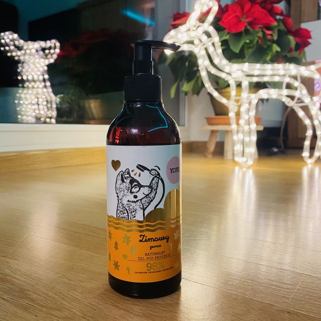 YOPE Żel pod prysznic, Zimowy poncz