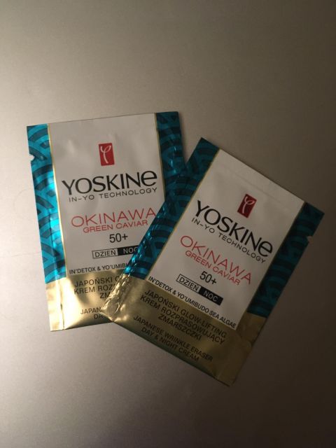 Yoskine Okinawa, Green Caviar, Krem do twarzy, Luksusowy, Rozprostowujący zmarszczki