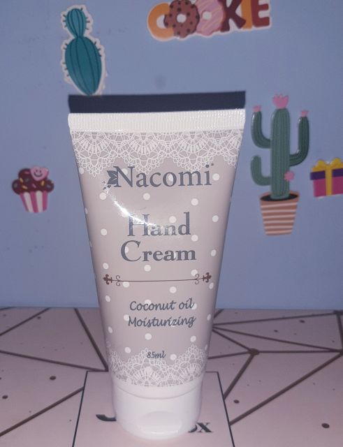 Nacomi Krem do rąk, Nawilżający, Coconut Oil