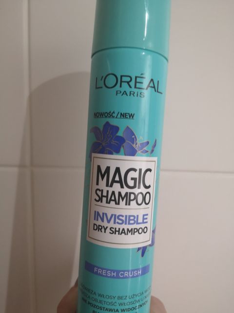L'Oréal Magic Shampoo Invisible, Suchy szampon do włosów, Fresh Crush