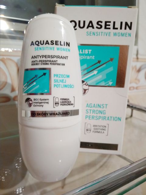 Aquaselin Antyperspirant w kulce, Sensitive Women, przeciw silnej potliwości