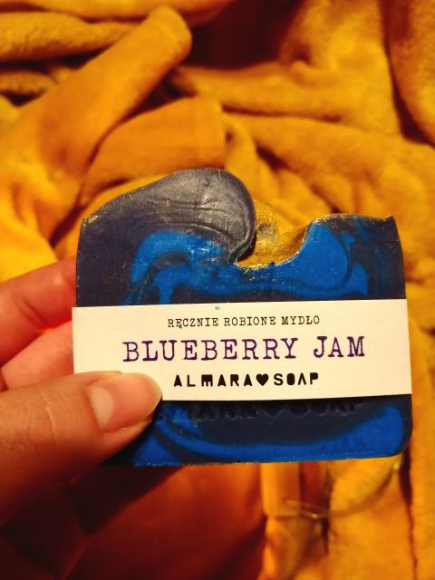 Almara Soap Ręcznie robione mydło blueberry jam
