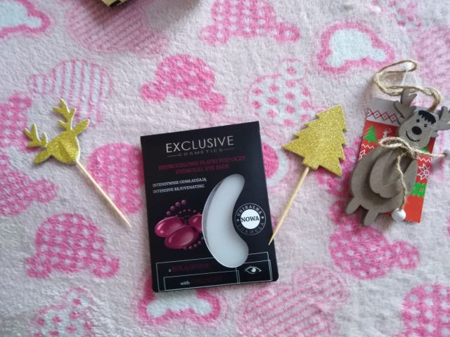 Exclusive Cosmetics Płatki pod oczy, Hydrożelowe, Z kolagenem