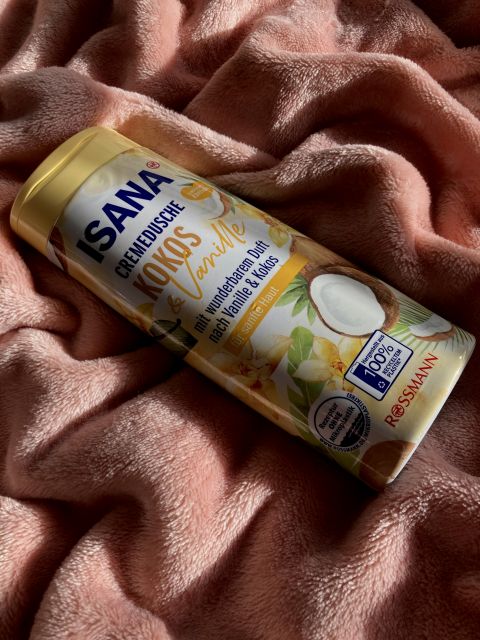 Isana Żel pod prysznic, Kokos i wanilia
