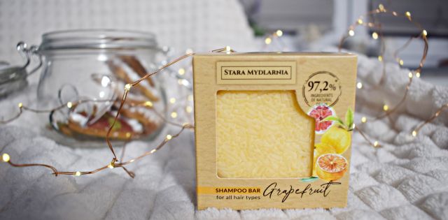 Stara Mydlarnia Szampon w kostce, Grapefruit