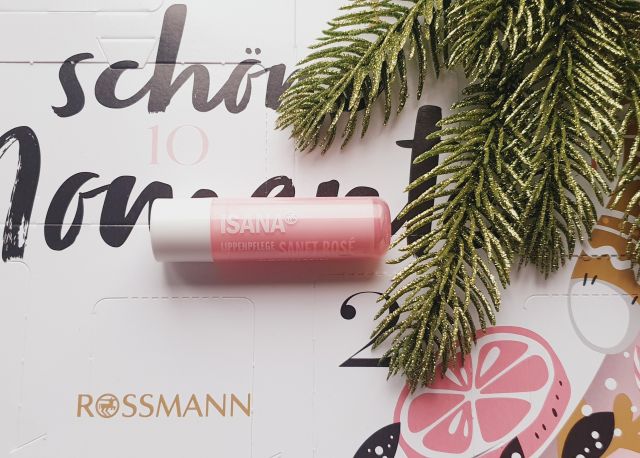 Isana Pomadka ochronna do ust, Sanft Rose