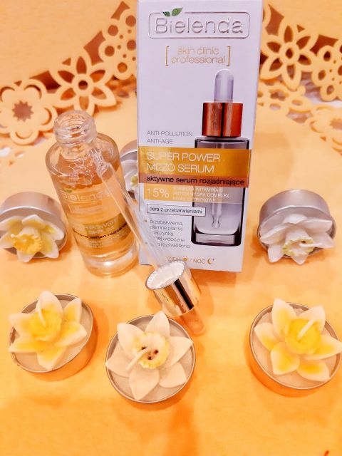 Bielenda Skin clinic professional, Super Power Mezo Serum, Serum do twarzy, Rozjaśniające