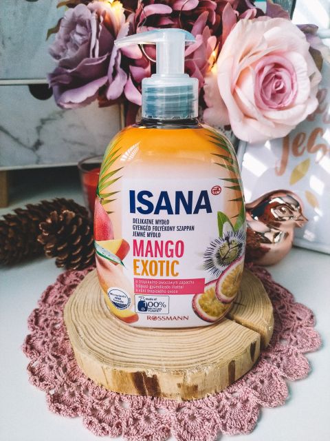 Isana Mydło do rąk w płynie, Mango Exotic