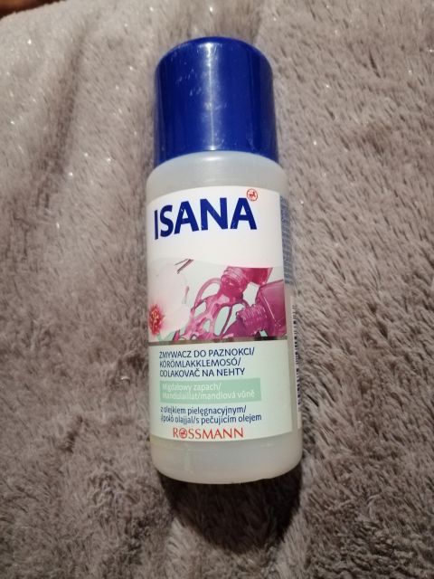 Isana Zmywacz do paznokci z olejkiem pielęgnacyjnym