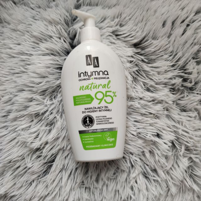 AA Intymna, Żel do higieny intymnej, Natural 95%, Nawilżający 