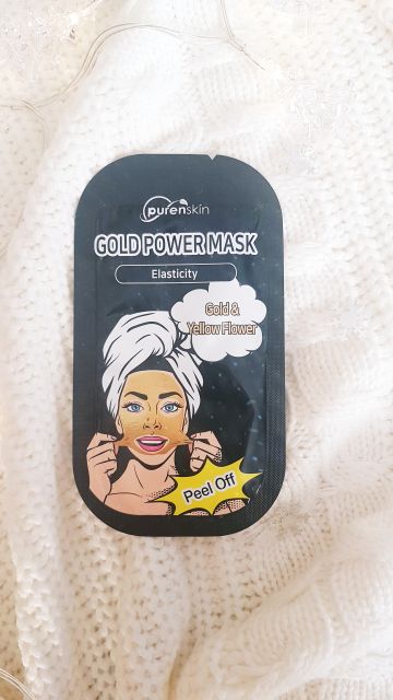 Purenskin Maska do twarzy, Gold Power Mask Peel-off