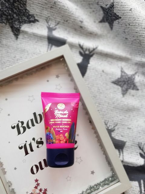 Krem do rąk leśne jagody edycja limitowana swiąteczna Yves Rocher 