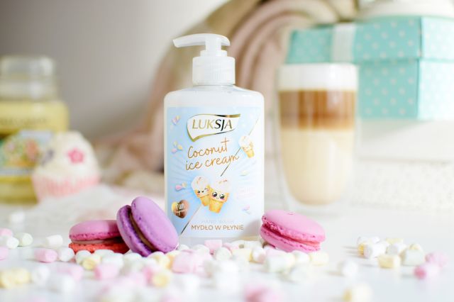 Luksja Mydło w płynie, Coconut Ice Cream, Limited Edition
