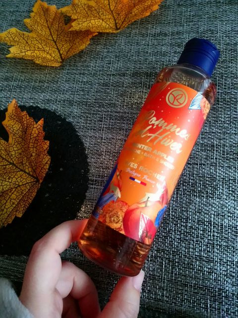 Yves Rocher Żel pod prysznic i do kąpieli, Zimowa szarlotka 