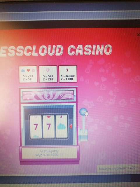 Urodzinowe kasyno DressCloud 