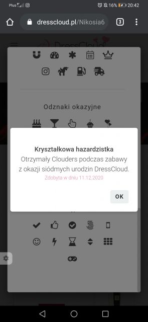 Urodzinowe kasyno DressCloud 