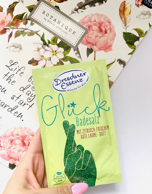 Dresdner Essenz Sól do kąpieli, Glück