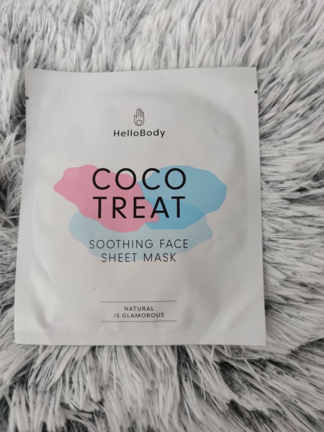 Hello Body Maska do twarzy, Kojąca, Coco Treat 