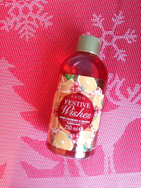 Avon Pure Delight, Płyn do kąpieli, Merry Cranberry & Orange