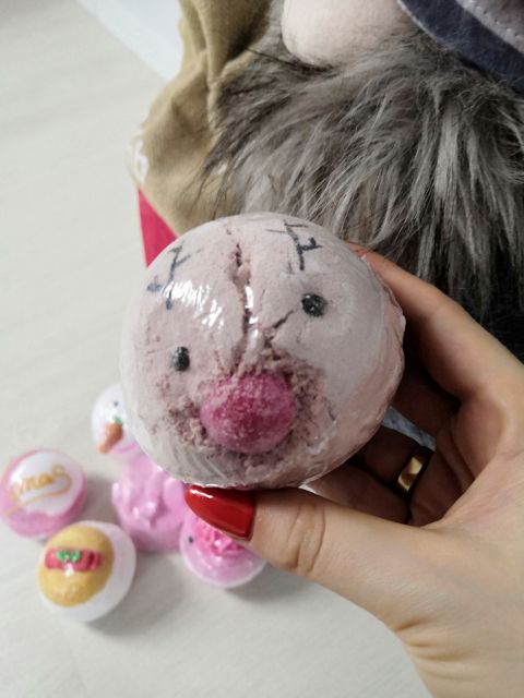 Bomb Cosmetics Musująca bomba do kąpieli, Run Rudolph Run