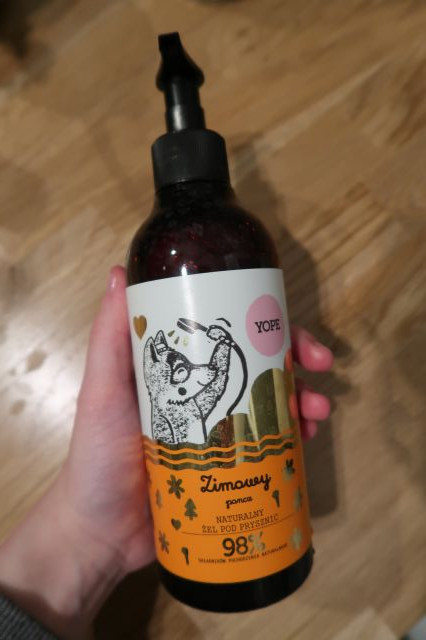 YOPE Żel pod prysznic, Zimowy poncz