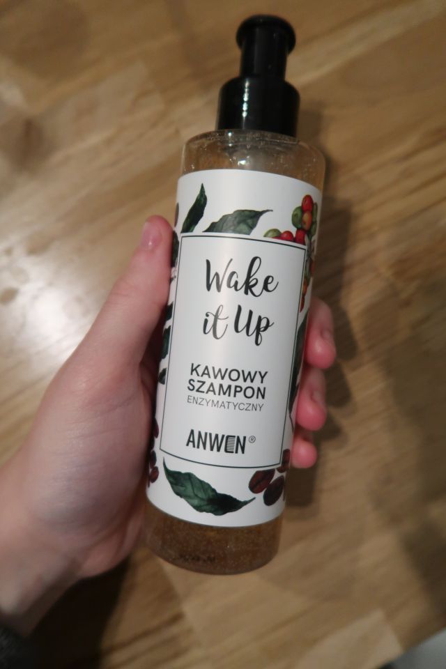 Anwen Szampon do włosów, Enzymatyczny, Kawowy