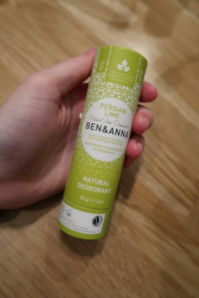 Ben&Anna Naturalny dezodorant na bazie sody, Persian Lime