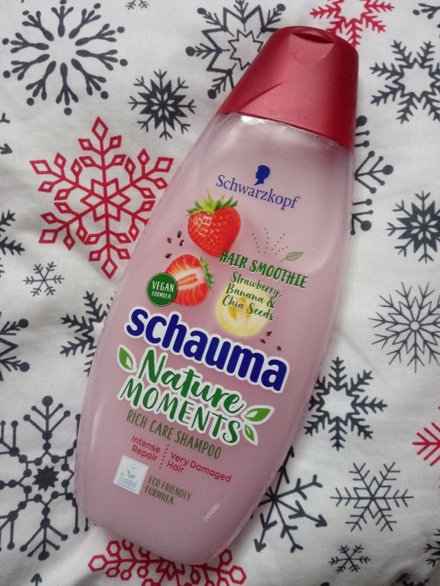 Schwarzkopf Schauma, Nature Moments, Hair Smoothie, Odżywka do włosów, Strawbeerry & Banana & Chia Seeds