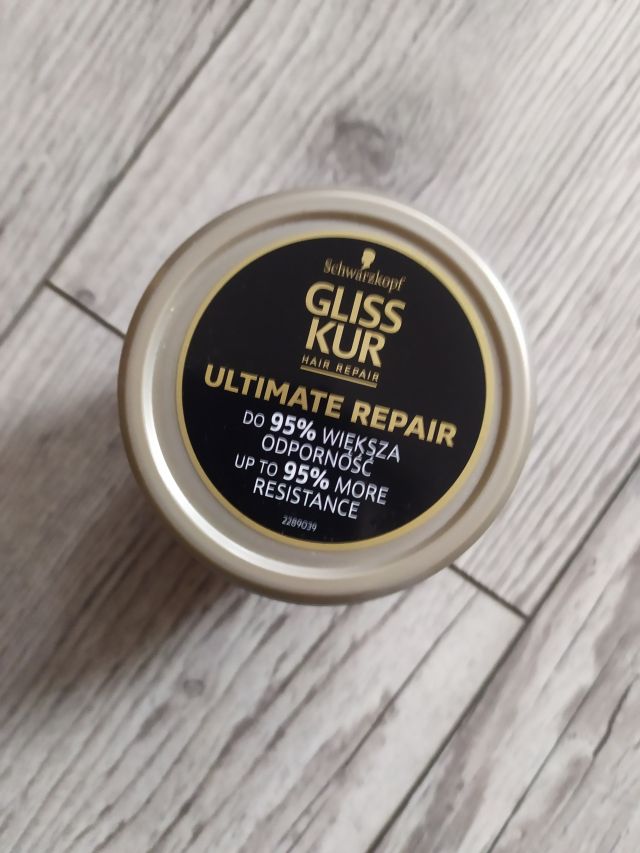 Schwarzkopf Gliss Kur, Ultimate Repair, Maska Przeciwdziałanie zniszczeniom