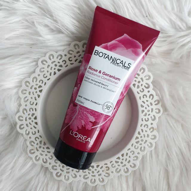 L'Oréal Botanicals Fresh Care, Balsam do włosów koloryzowanych, Pielęgnacyjny, Rose i Geranium