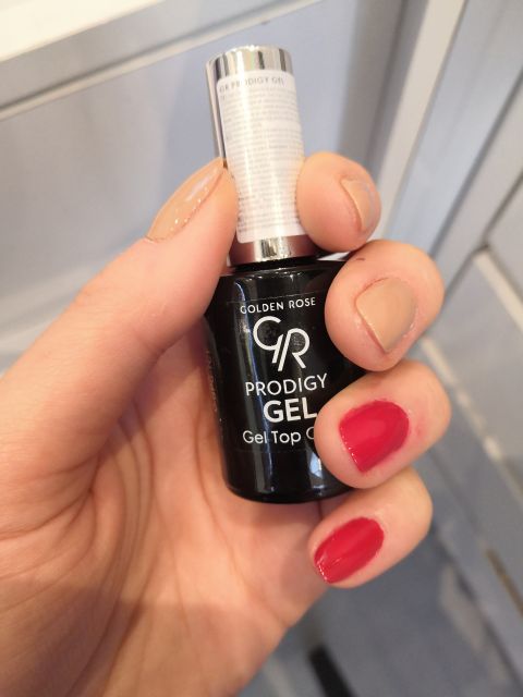 Golden Rose Prodigy Gel, Utwardzacz żelowy do paznokci