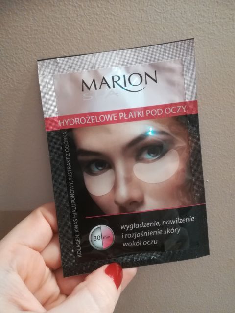 Marion SPA, Hydrożelowe płatki pod oczy, Wygładzenie, Nawilżenie i rozjaśnienie skóry wokół oczu