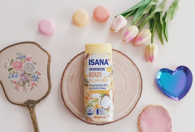 Isana Żel pod prysznic, Kokos i wanilia