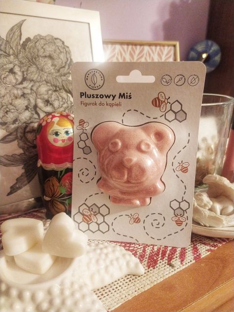 Marba Cosmetics Manufaktura Piękna, Figurak do kąpieli, Pluszowy Miś
