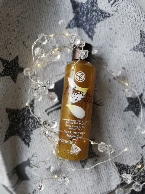 Yves Rocher Peeling do ciała w olejku, Monoi de Tahiti