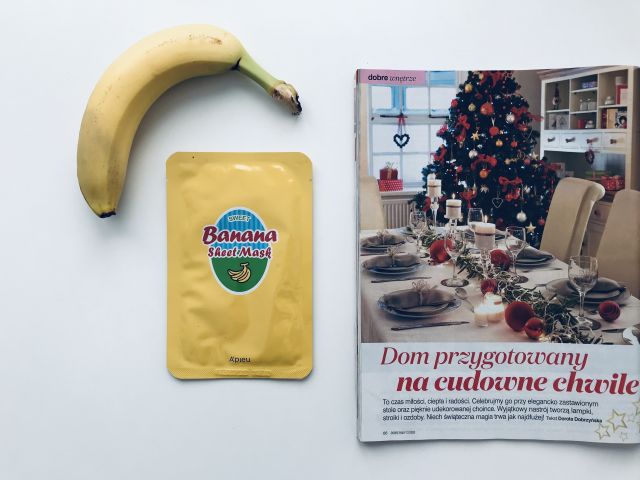 A'pieu Sweet, Maska do twarzy w płacie, Banana