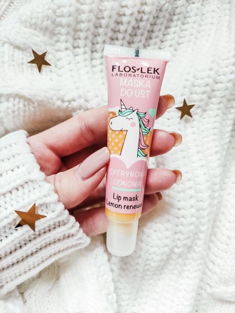 FlosLek. Maska do ust, Cytrynowa odnowa