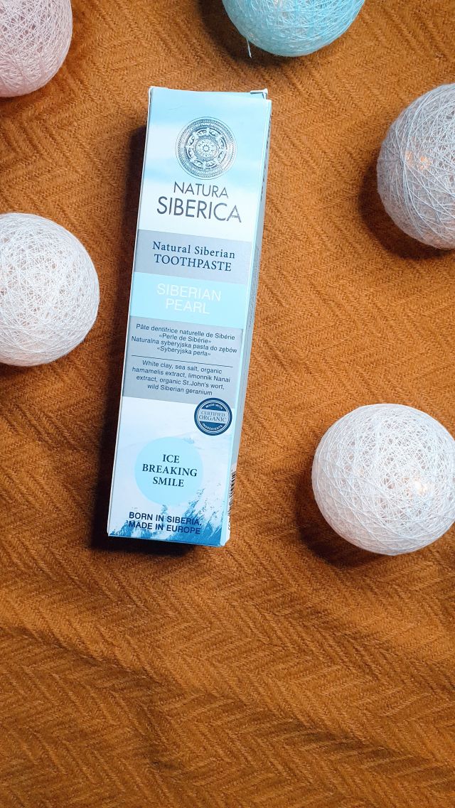 Natura Siberica, Pasta do zębów, Siberian Pearl