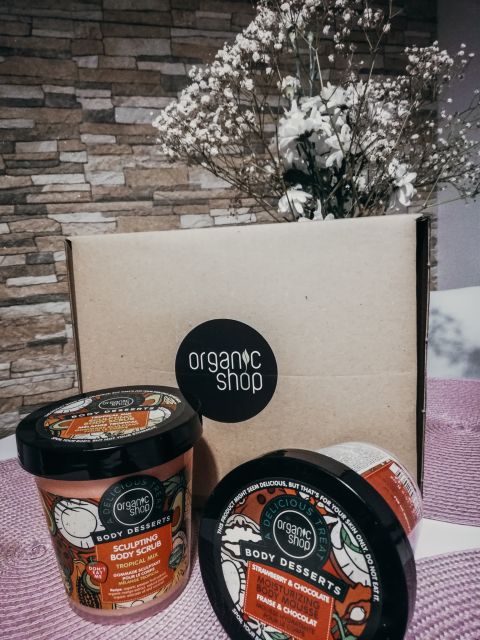 The body shop organic mus i peeling do ciala