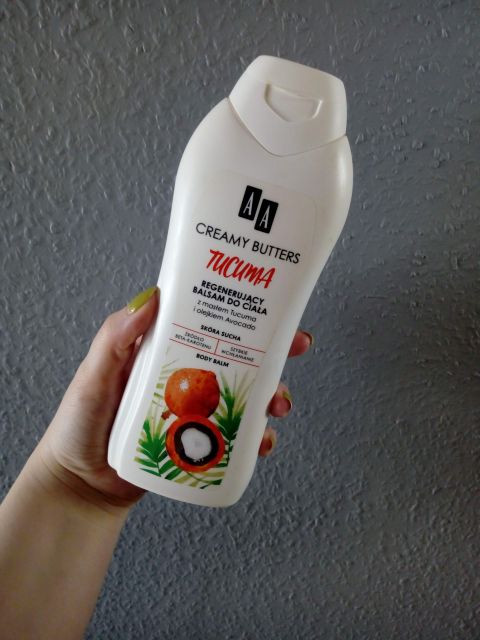 AA Creamy Butters, Balsam do ciała, Regenerujący, Skóra sucha, Tucuma 